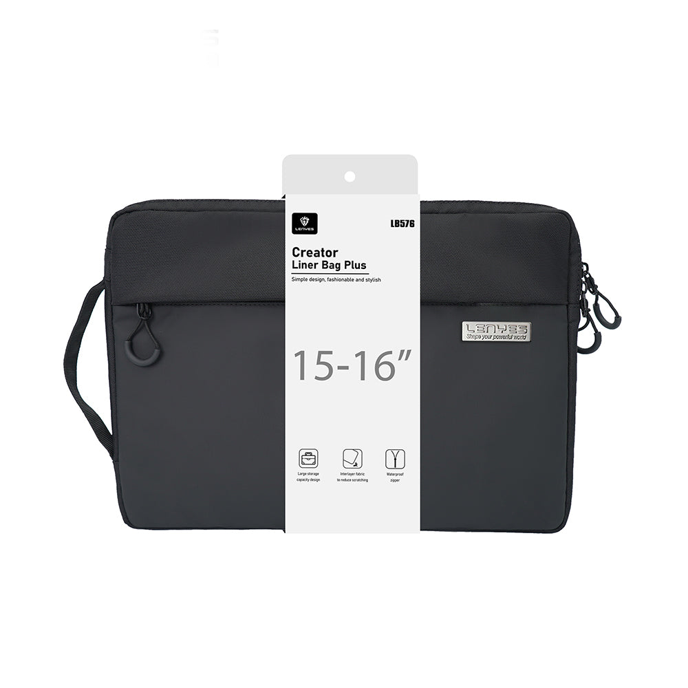 Lenyes LB576 Creator Serisi Darbe Emici Su Geçirmez Polyester Kumaş 15-16 inç Laptop Çantası Lenyes LB576 Creator Serisi Darbe Emici Su Geçirmez Polyester Kumaş 15-16 inç Laptop Çantası